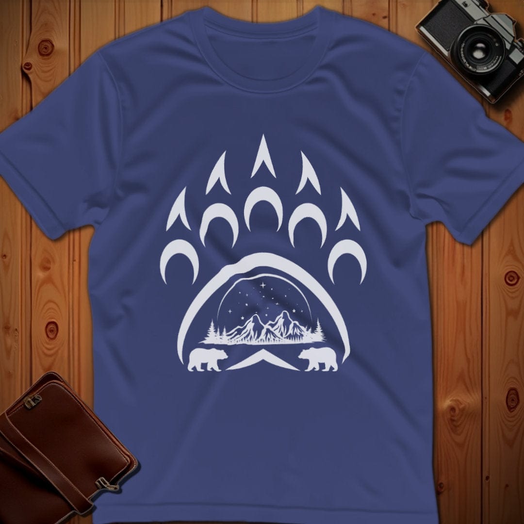 Bear Tee β Paw β Bold Vibrant Art