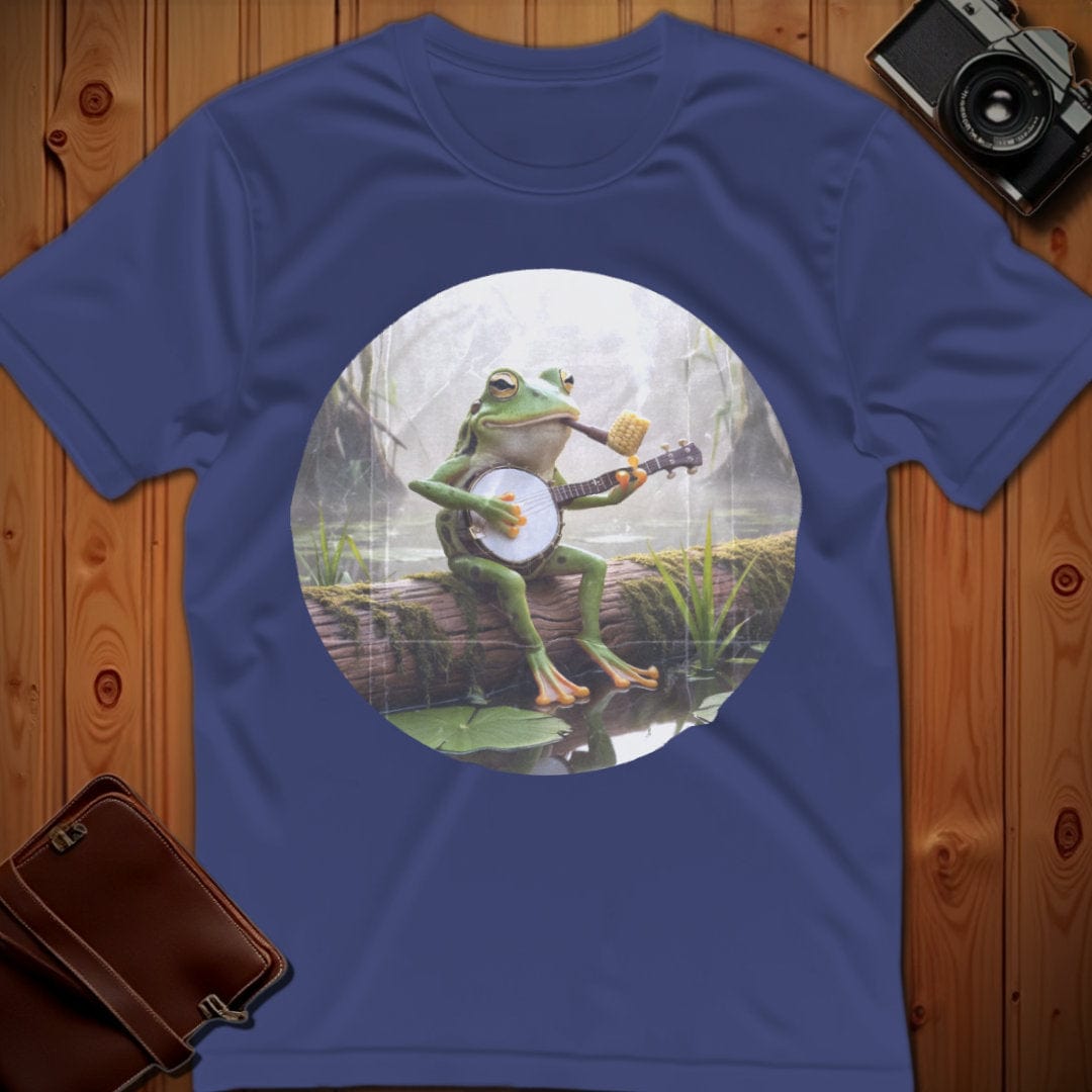 Frog Tee β Banjo β Bold Vibrant Art