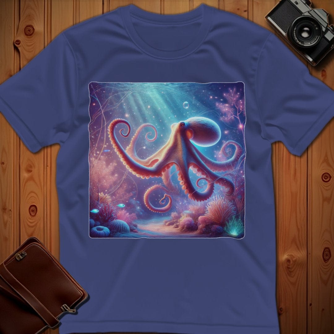 Octopus Tee β Majestic Underwater β Bold Vibrant Art