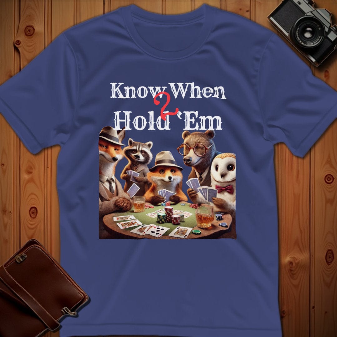 Fox, Owl, Bear Tee β Know When 2 Hold βEm β Bold Vibrant Art