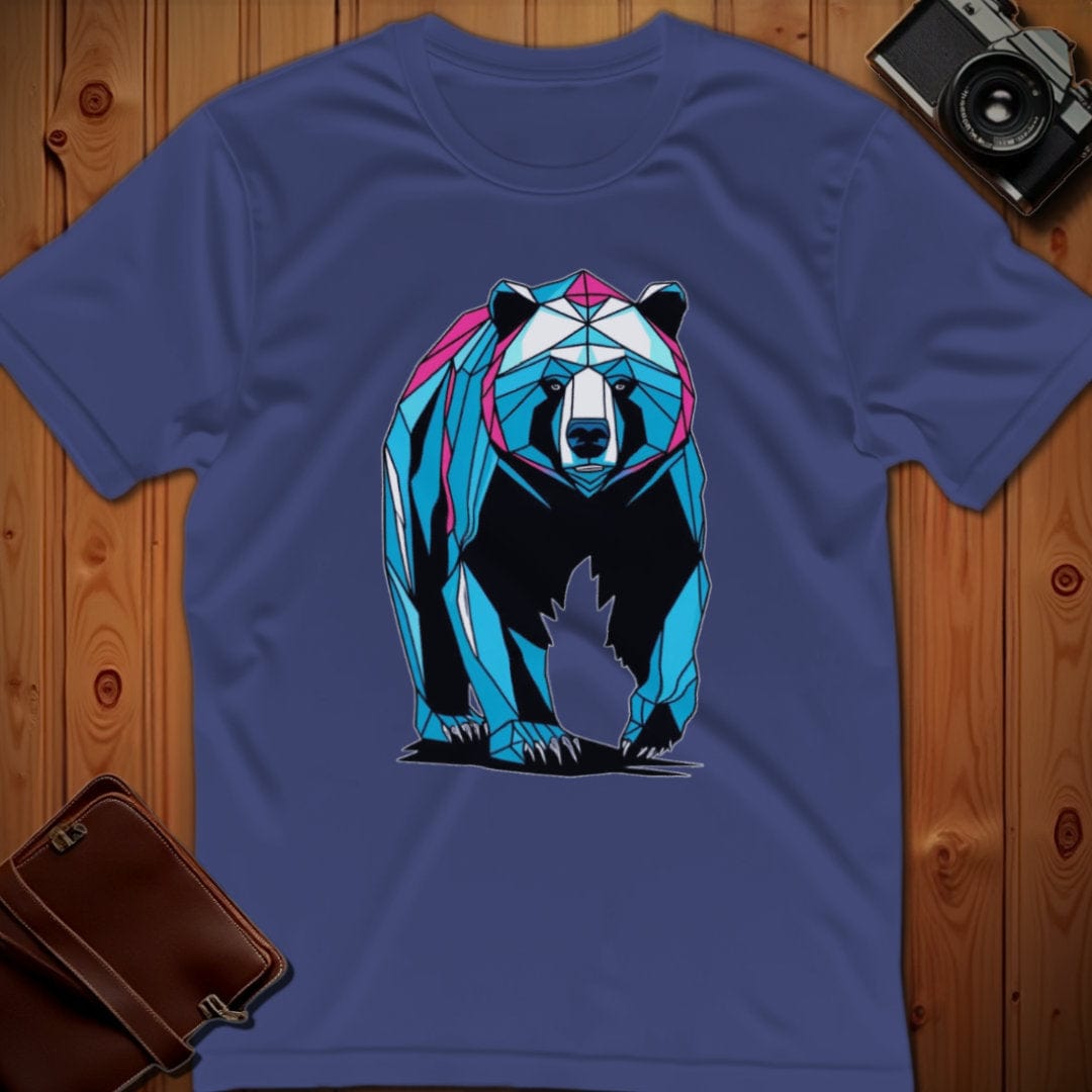 Bear Tee β Geometric β Bold Vibrant Art