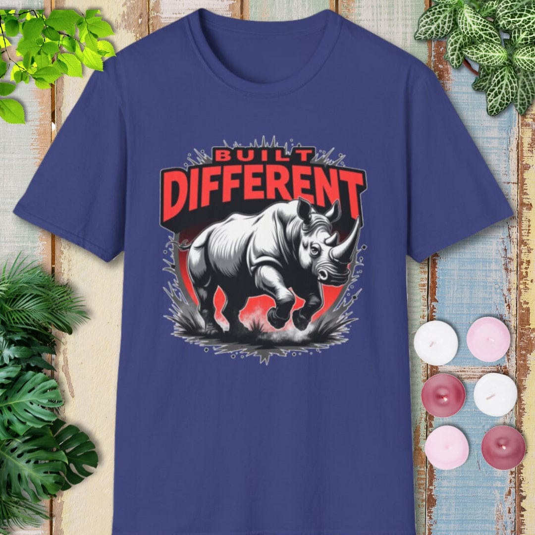 Built Different Rhino T-Shirt