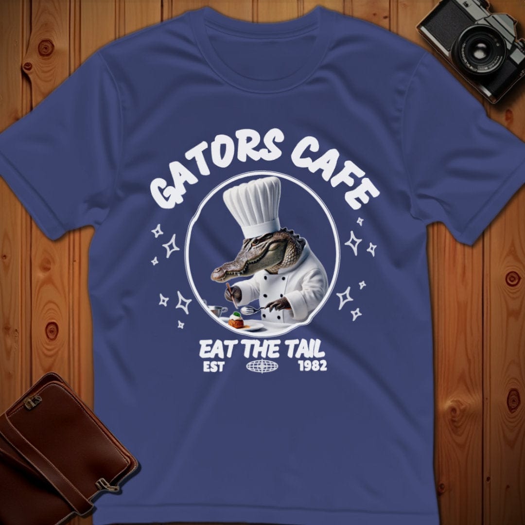 Alligator Tee β Gators Cafe β Bold Vibrant Graphic | for Animal Lovers