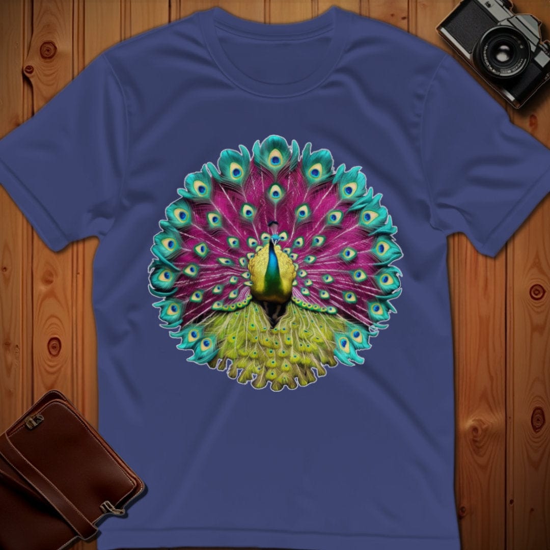 Peacock T-Shirt β Bold Vibrant Graphic | Weekend Casual Wear