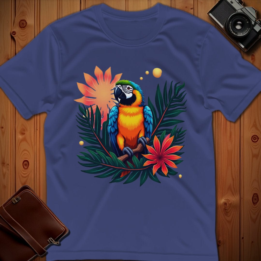 Parrott Tee β Tropical β Bold Vibrant Art