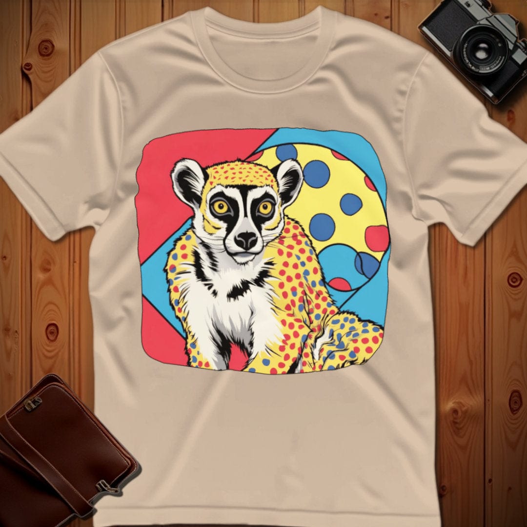 Lemur Tee β Pop Art β Bold Vibrant Graphic | for Animal Lovers