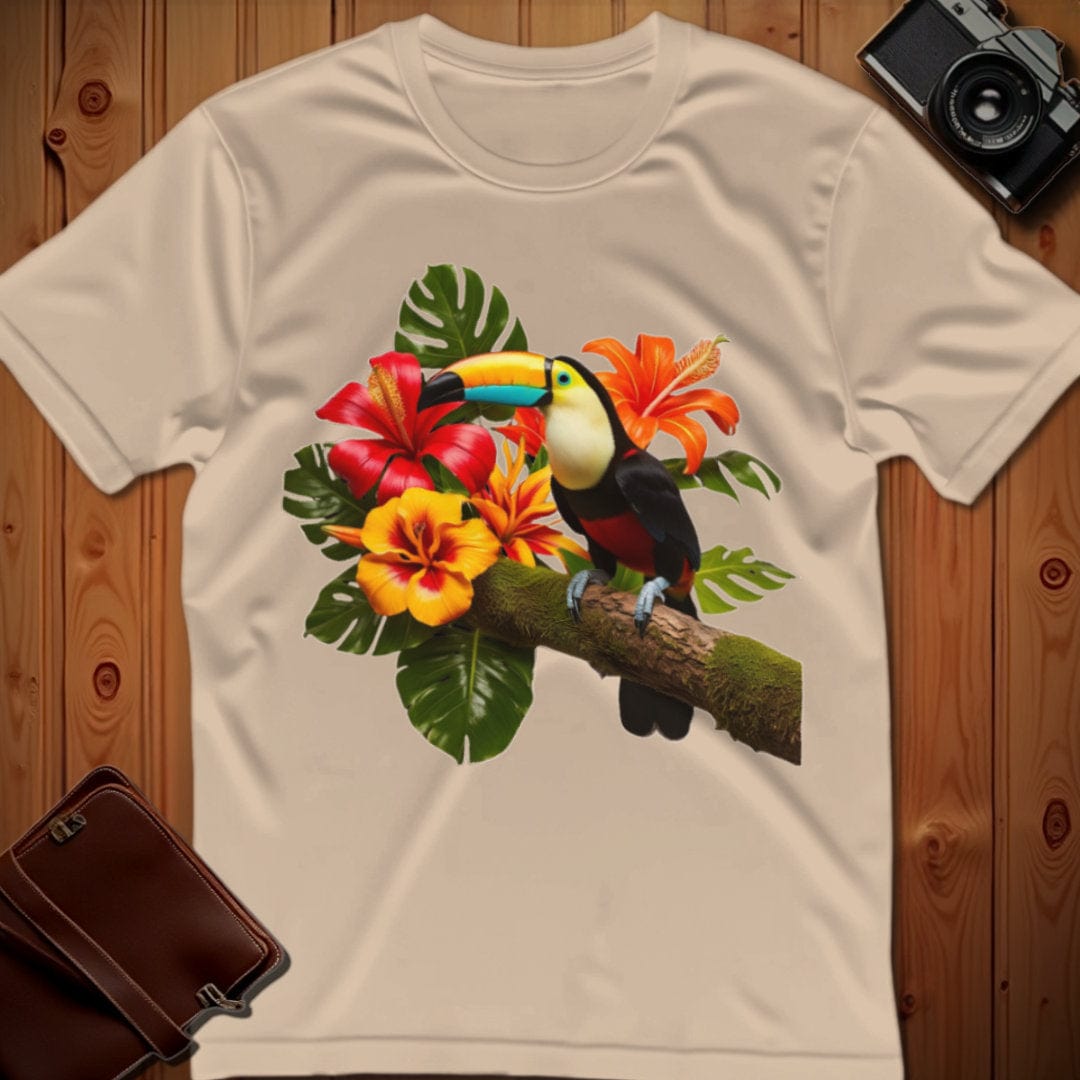 Toucan Tee β Bright β Bold Vibrant Art
