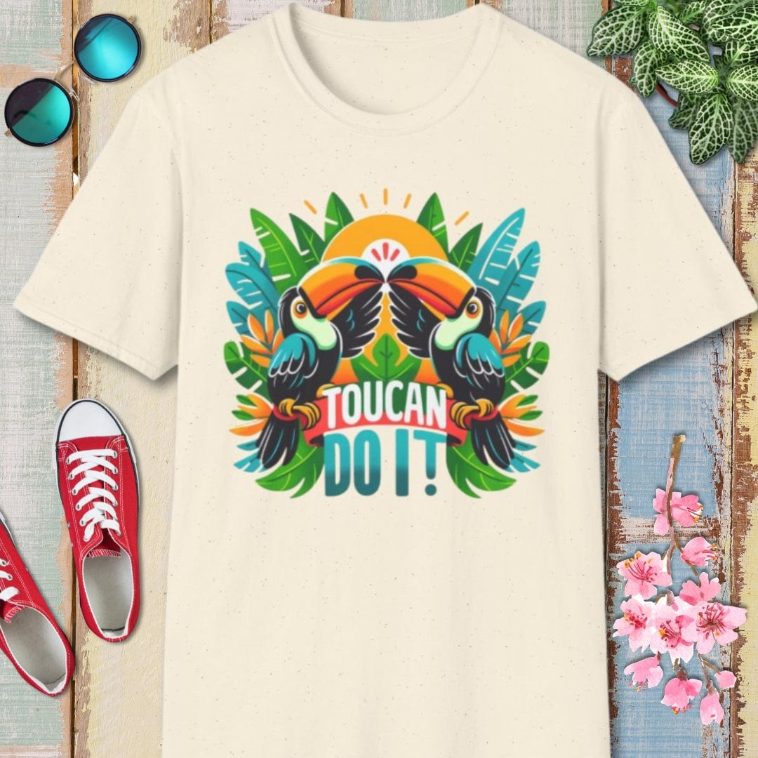 Toucan Tee β Toucan Do It β Bold Vibrant Art | Weekend Casual Wear