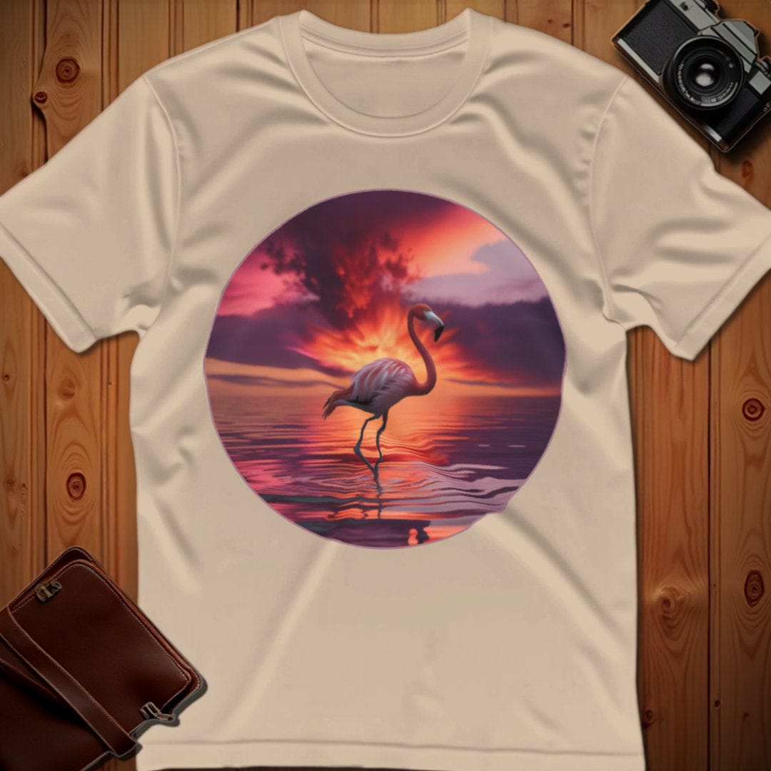 Flamingo Tee β Sunset Flamingo β Bold Vibrant Art | Outdoor Adventure