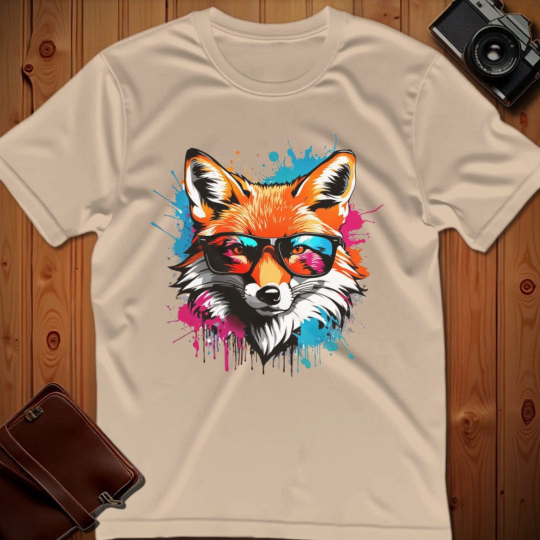 Fox Tee β Graffiti β Bold Vibrant Graphic | for Animal Lovers