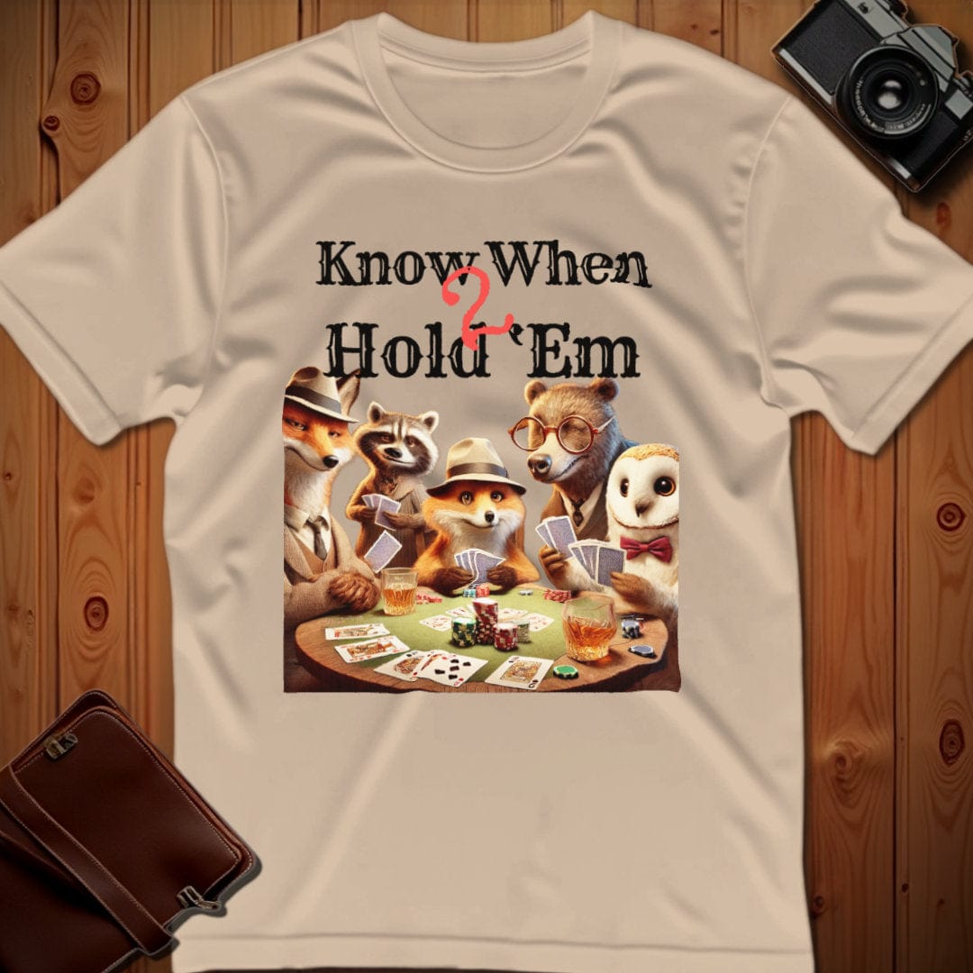 Fox, Owl, Bear Tee β Know When 2 Hold βEm β Bold Vibrant Art
