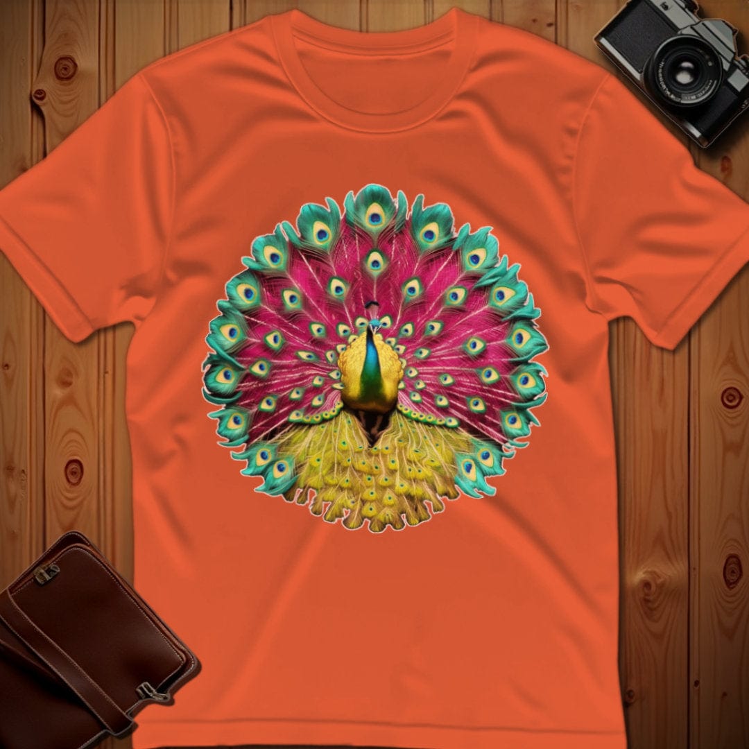 Peacock T-Shirt β Bold Vibrant Graphic | Weekend Casual Wear