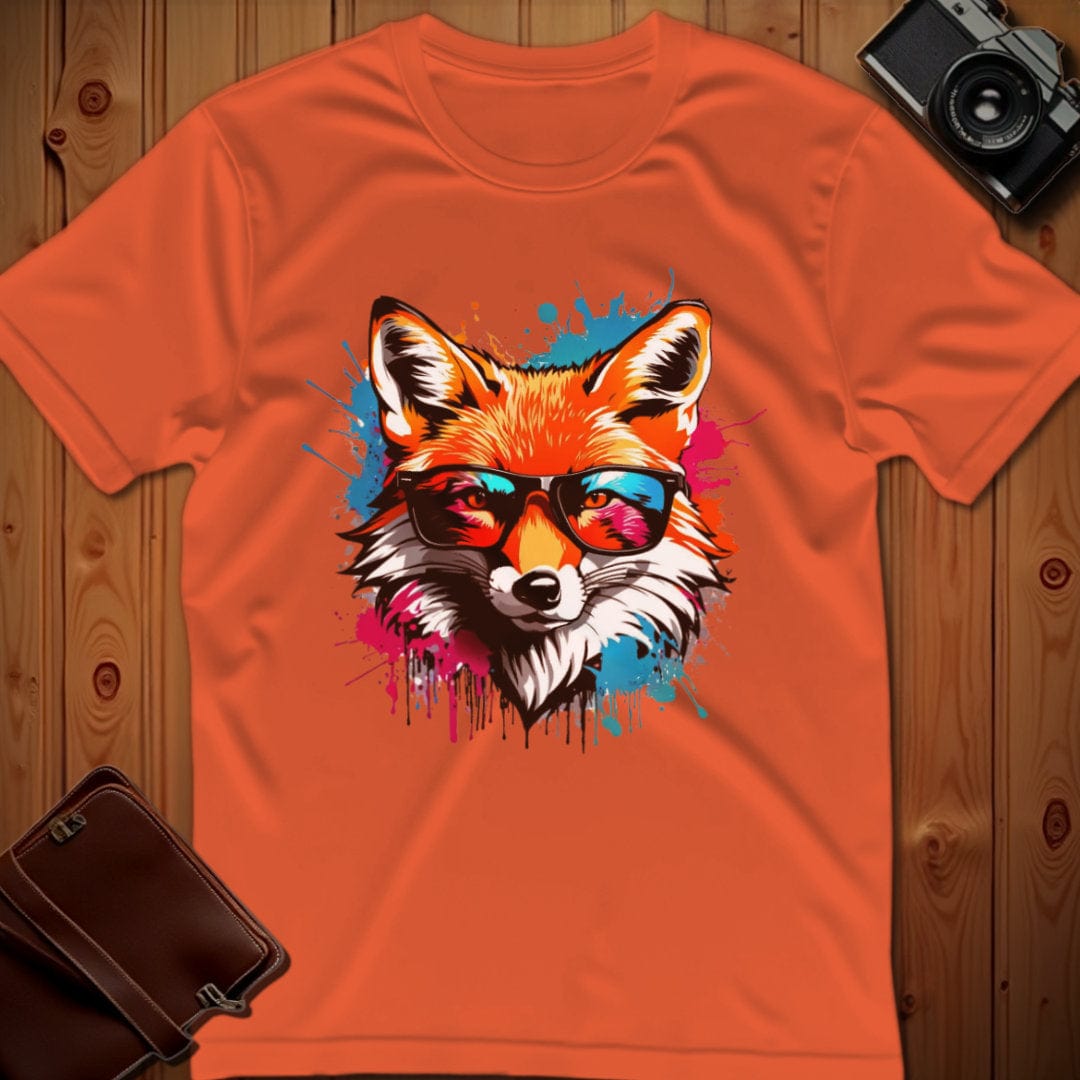 Fox Tee β Graffiti β Bold Vibrant Graphic | for Animal Lovers
