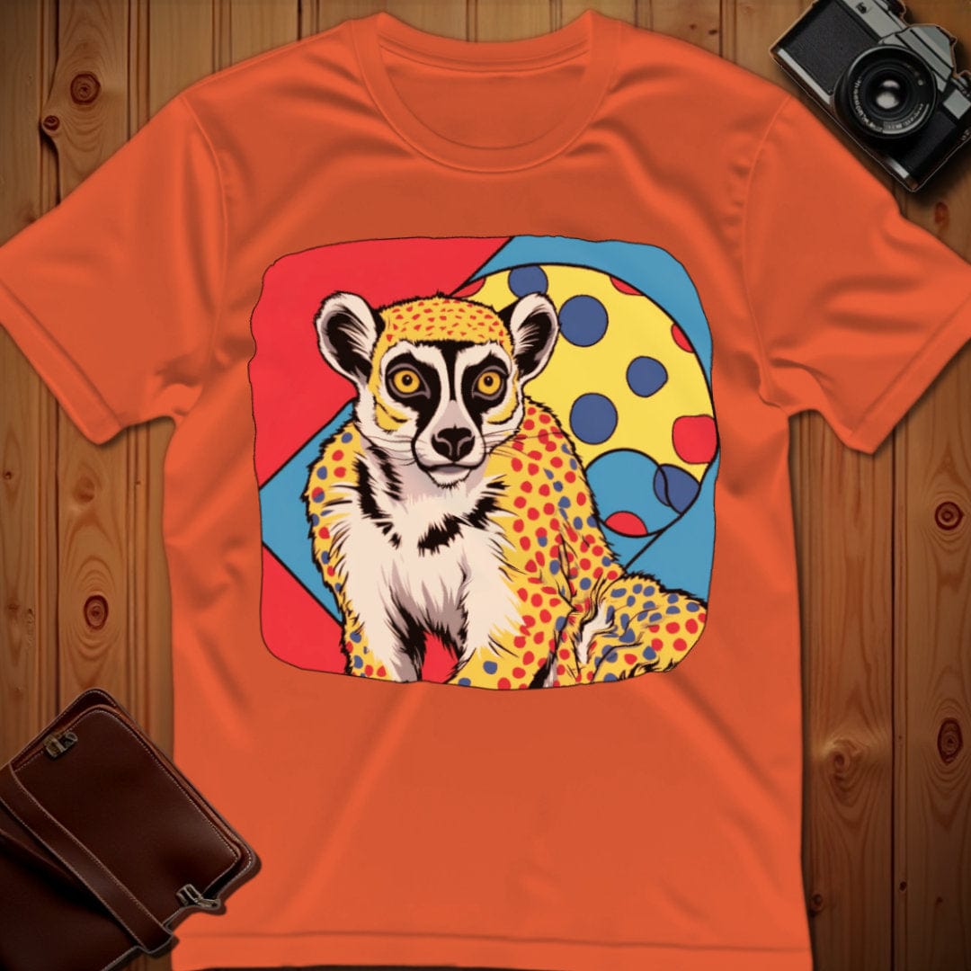 Lemur Tee β Pop Art β Bold Vibrant Graphic | for Animal Lovers