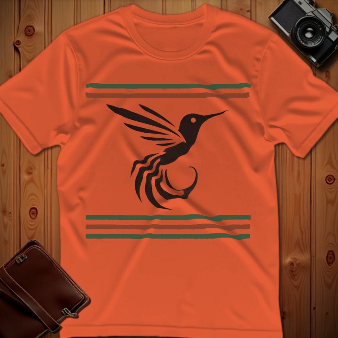 Hummingbird Tee β In Flight β Bold Vibrant Art