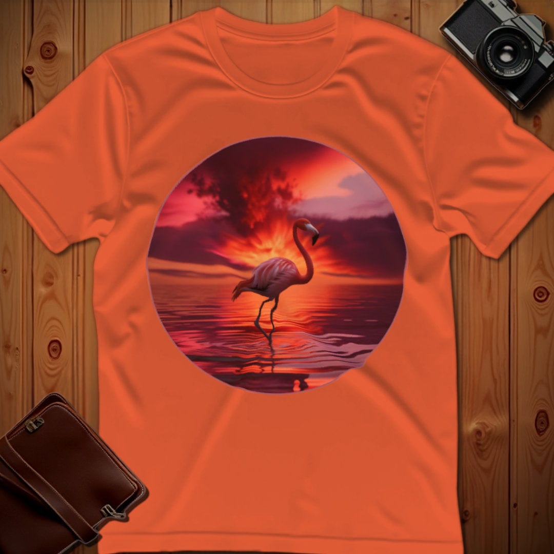 Flamingo Tee β Sunset Flamingo β Bold Vibrant Art | Outdoor Adventure