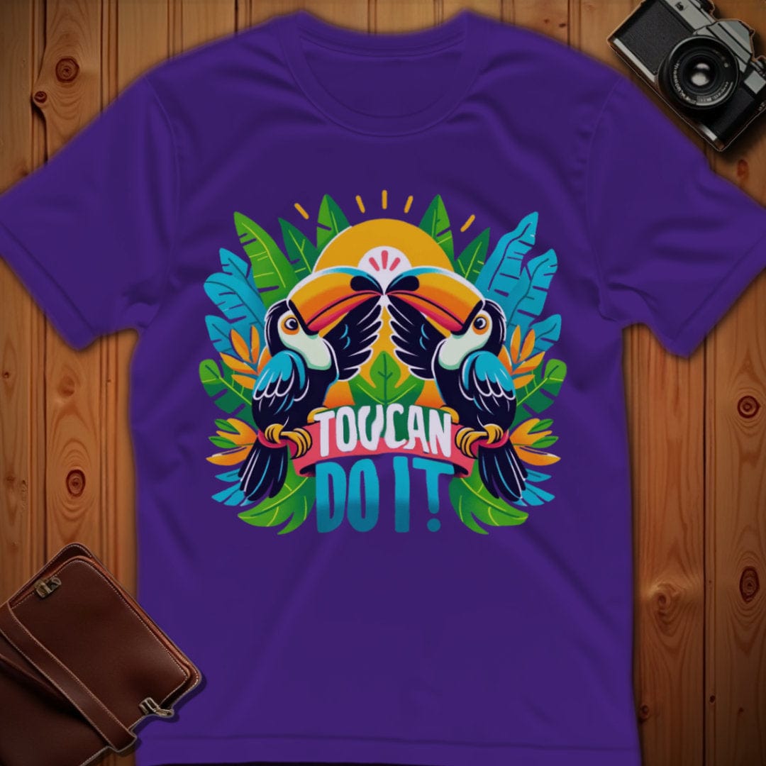 Toucan Tee β Toucan Do It β Bold Vibrant Art | Weekend Casual Wear