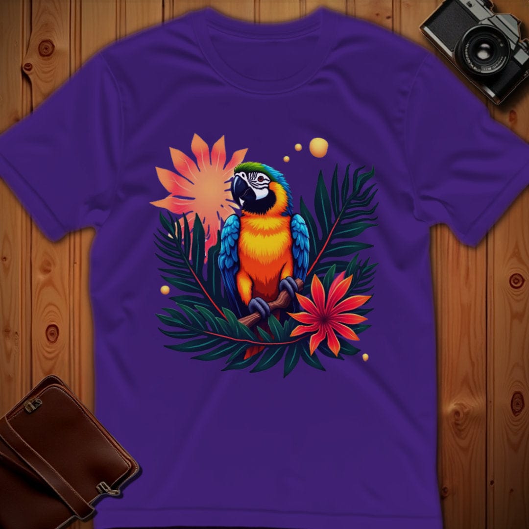 Parrott Tee β Tropical β Bold Vibrant Art