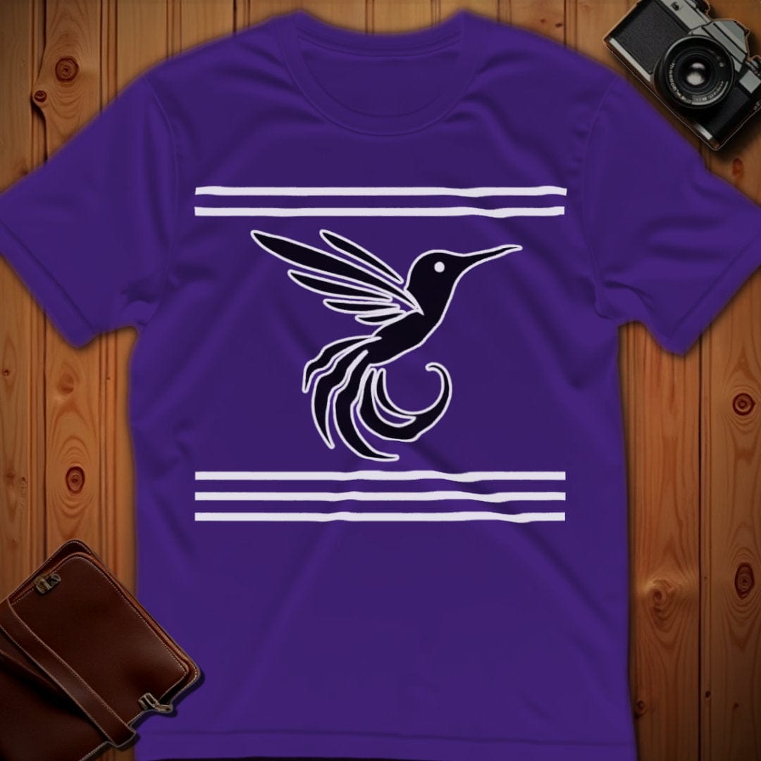 Hummingbird Tee β In Flight β Bold Vibrant Art