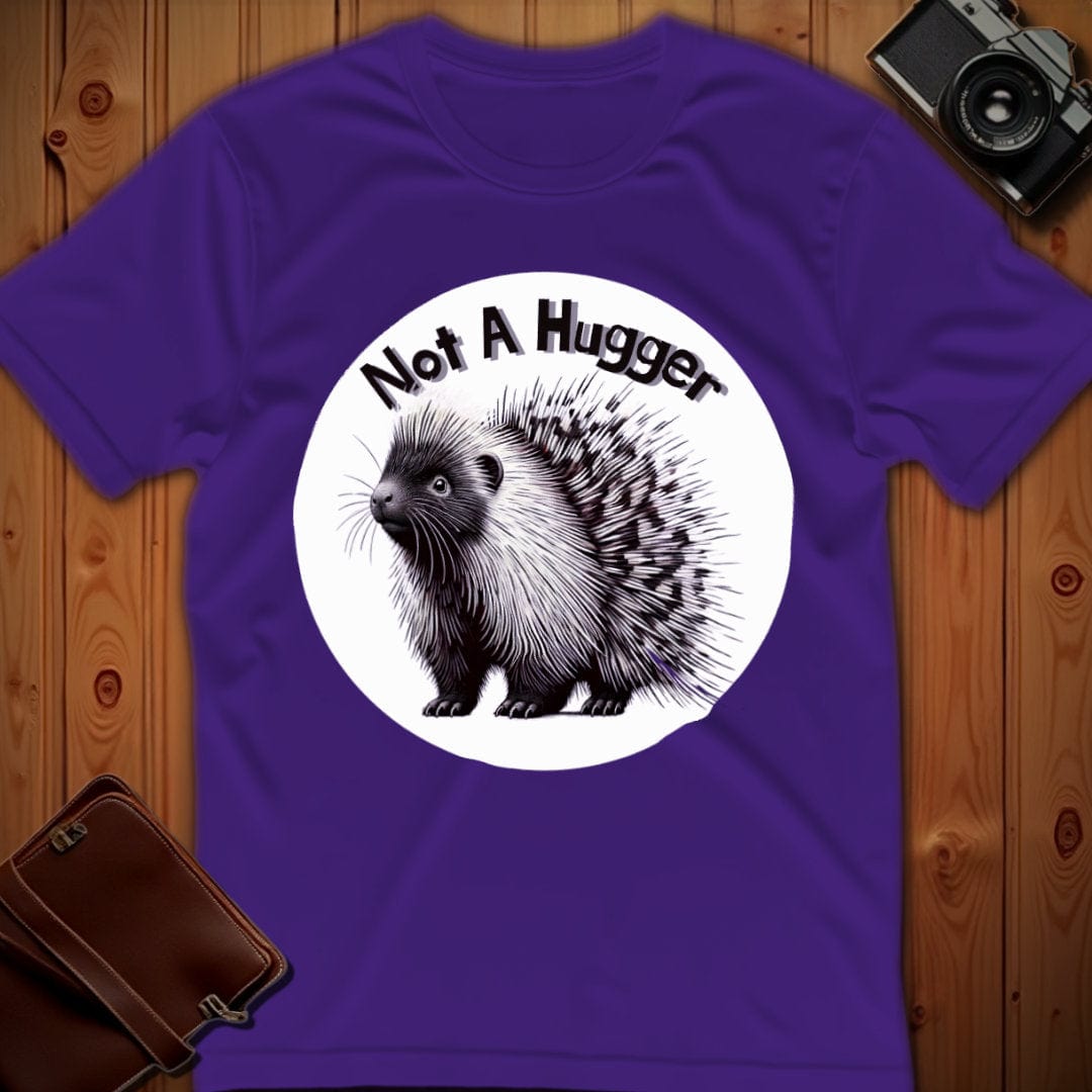 Porcupine Tee β Not A Hugger β Bold Vibrant Art