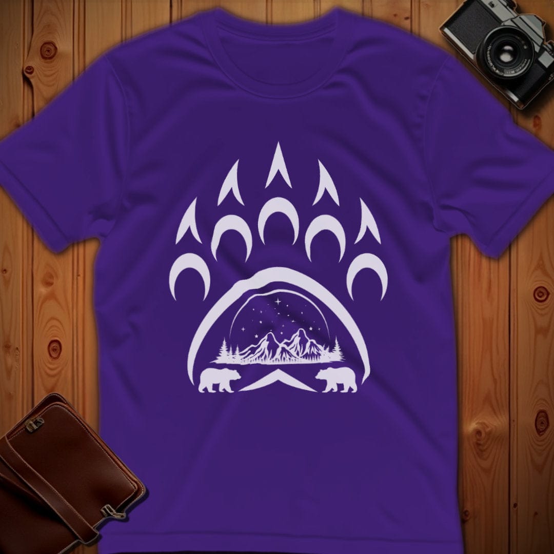Bear Tee β Paw β Bold Vibrant Art