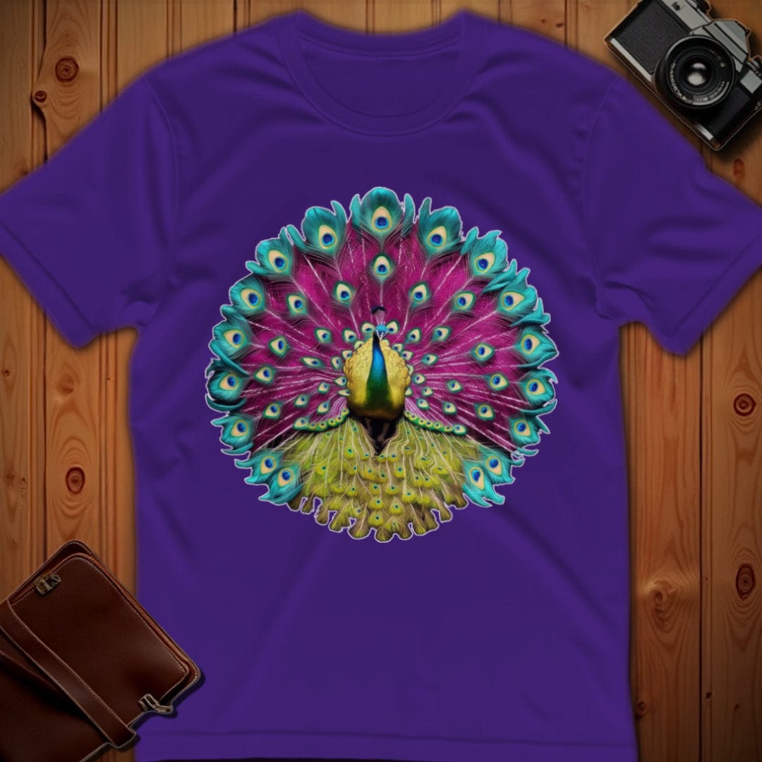 Peacock T-Shirt β Bold Vibrant Graphic | Weekend Casual Wear