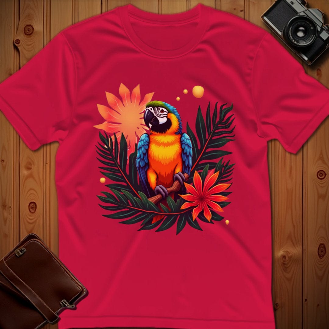 Parrott Tee β Tropical β Bold Vibrant Art