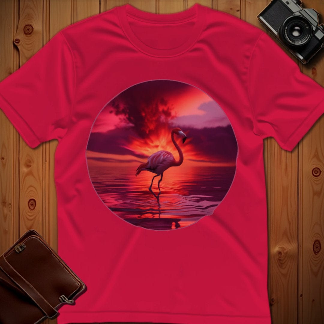 Flamingo Tee β Sunset Flamingo β Bold Vibrant Art | Outdoor Adventure