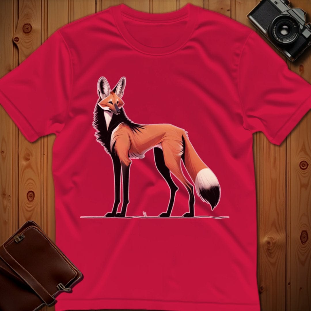 Manes Wolf T-Shirt β Manes Wolf β Bold Vibrant Graphic | Lazy Day Outfit