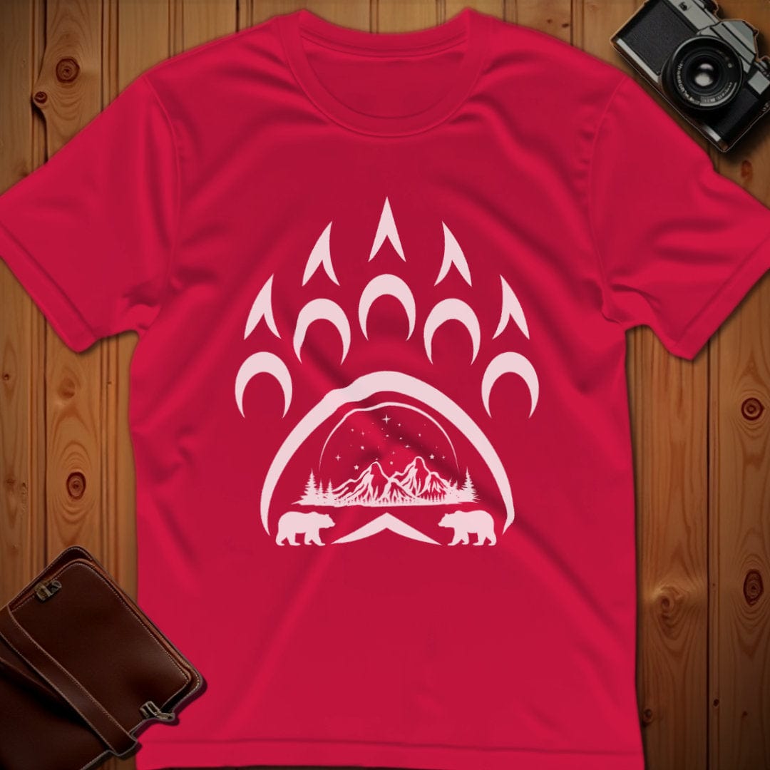 Bear Tee β Paw β Bold Vibrant Art