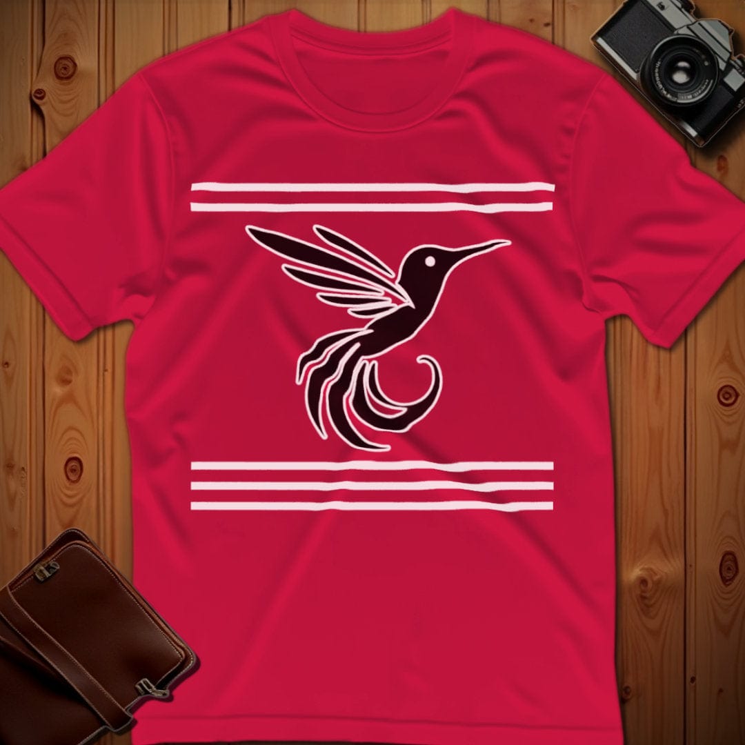 Hummingbird Tee β In Flight β Bold Vibrant Art