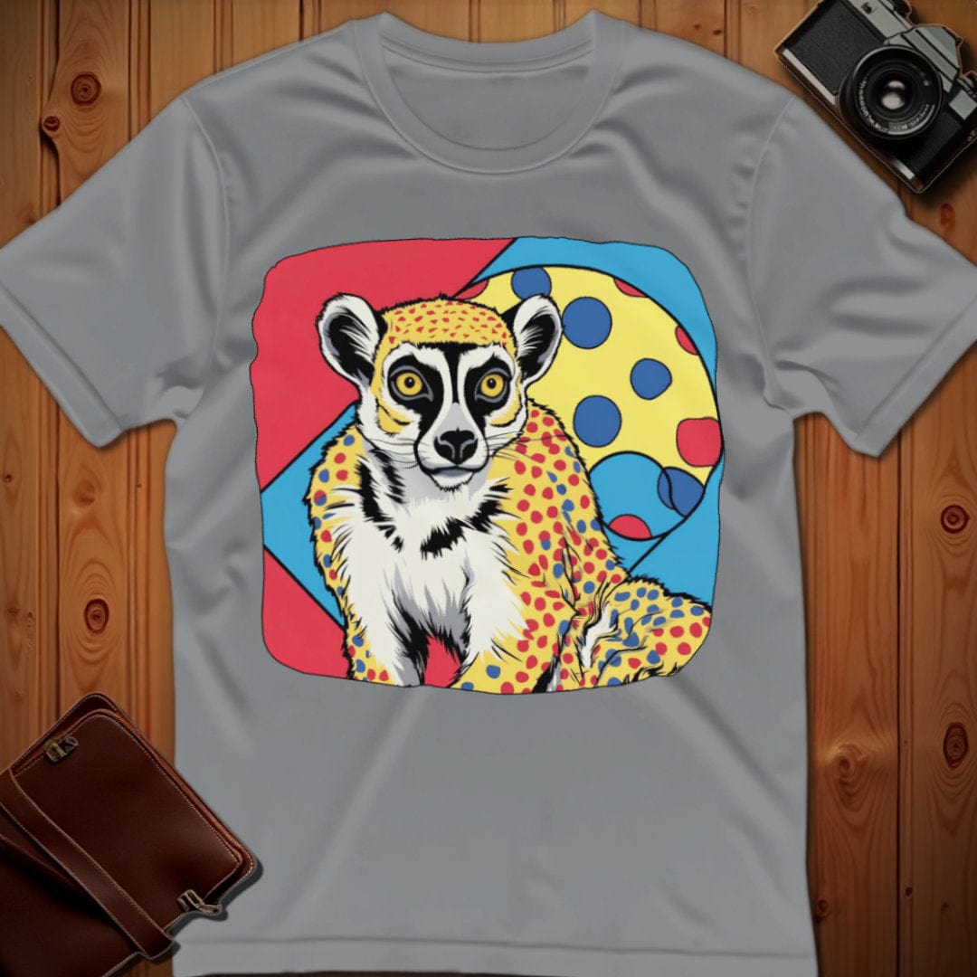 Lemur Tee β Pop Art β Bold Vibrant Graphic | for Animal Lovers