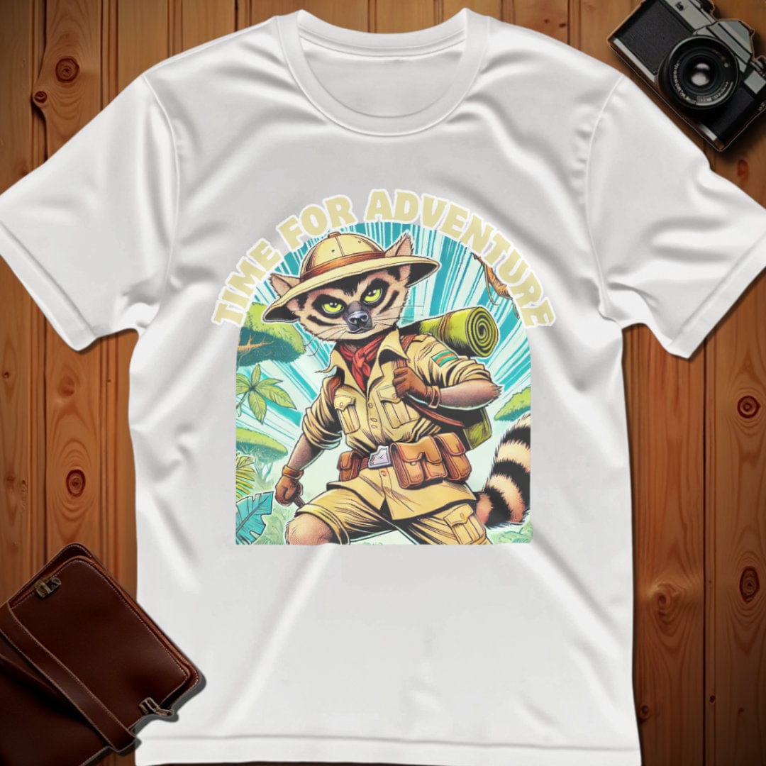 Fossa Tee β Time For Adventure β Bold Vibrant Art