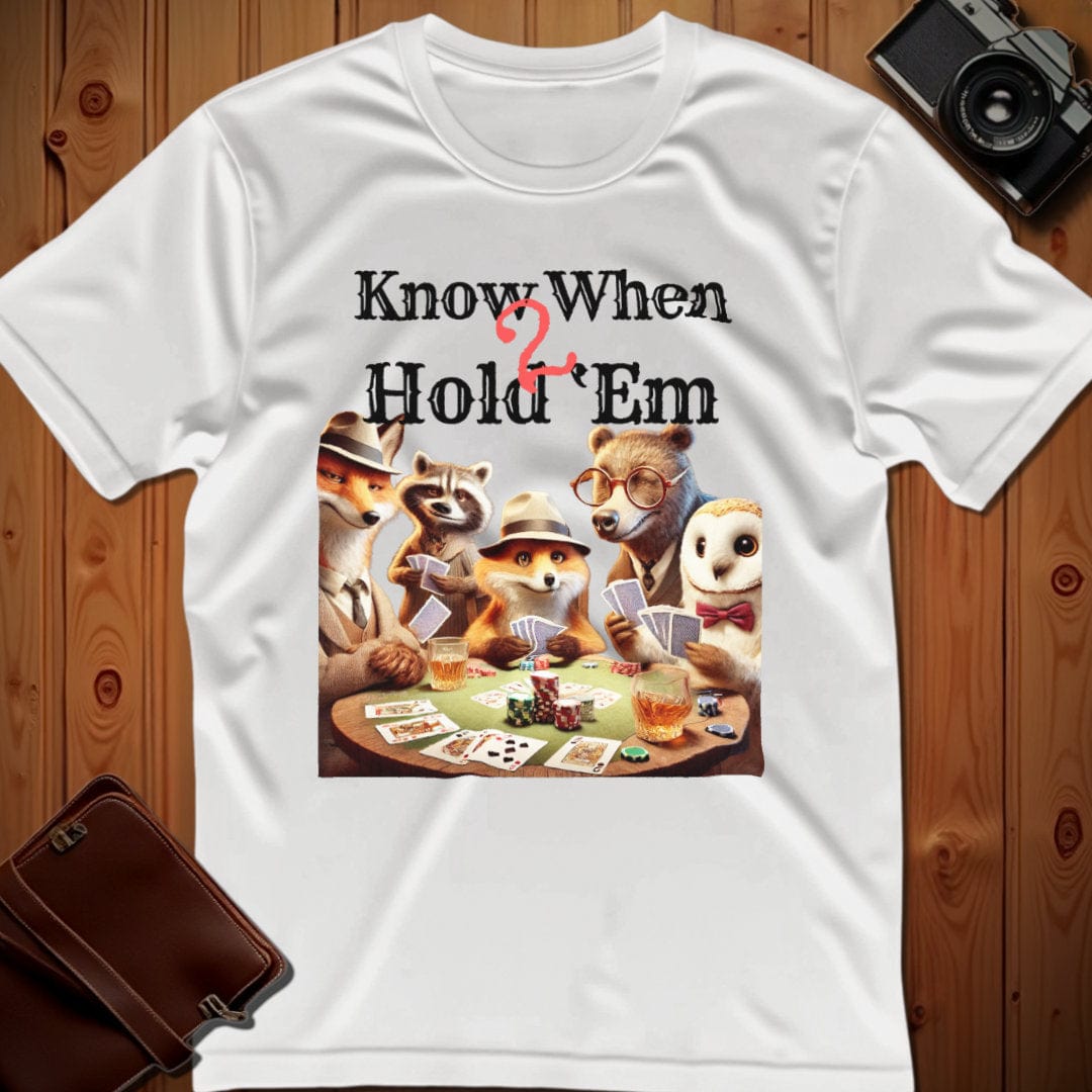 Fox, Owl, Bear Tee β Know When 2 Hold βEm β Bold Vibrant Art