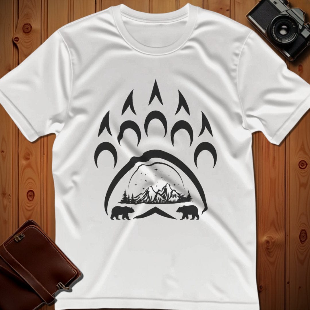Bear Tee β Paw β Bold Vibrant Art