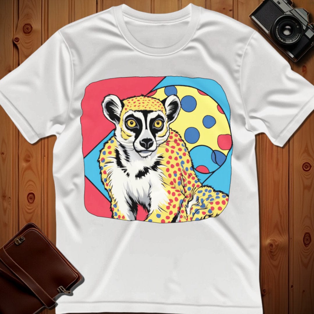 Lemur Tee β Pop Art β Bold Vibrant Graphic | for Animal Lovers