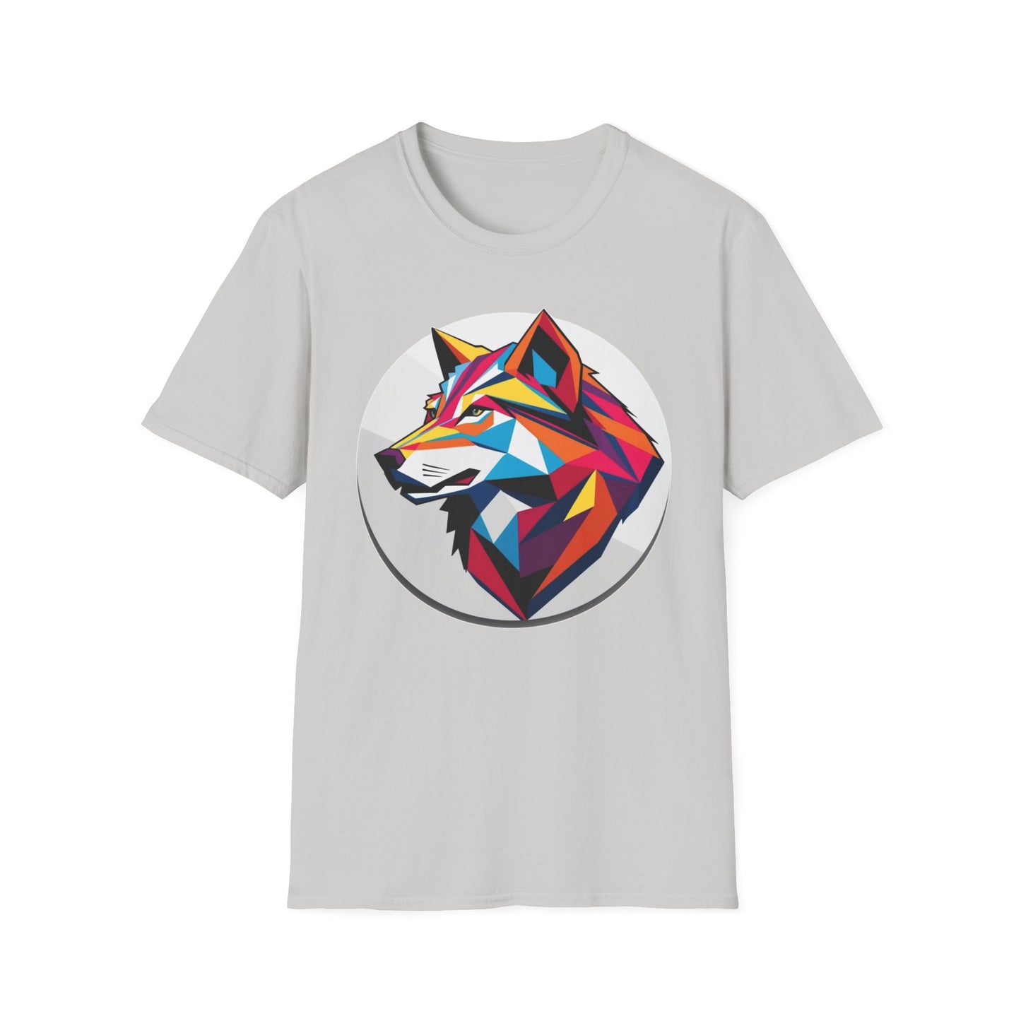 Geometric Wolf T-Shirt