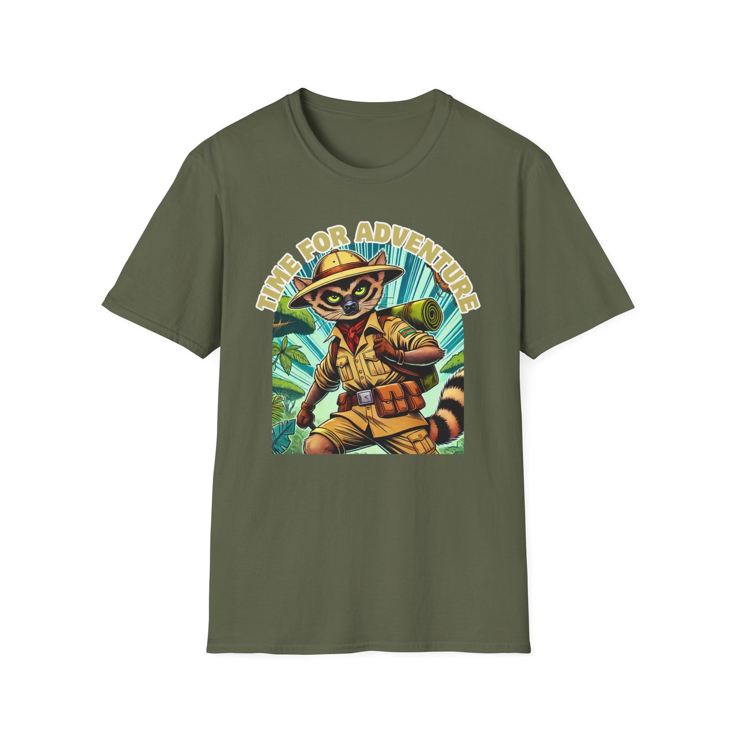 Time For Adventure Fossa T-Shirt