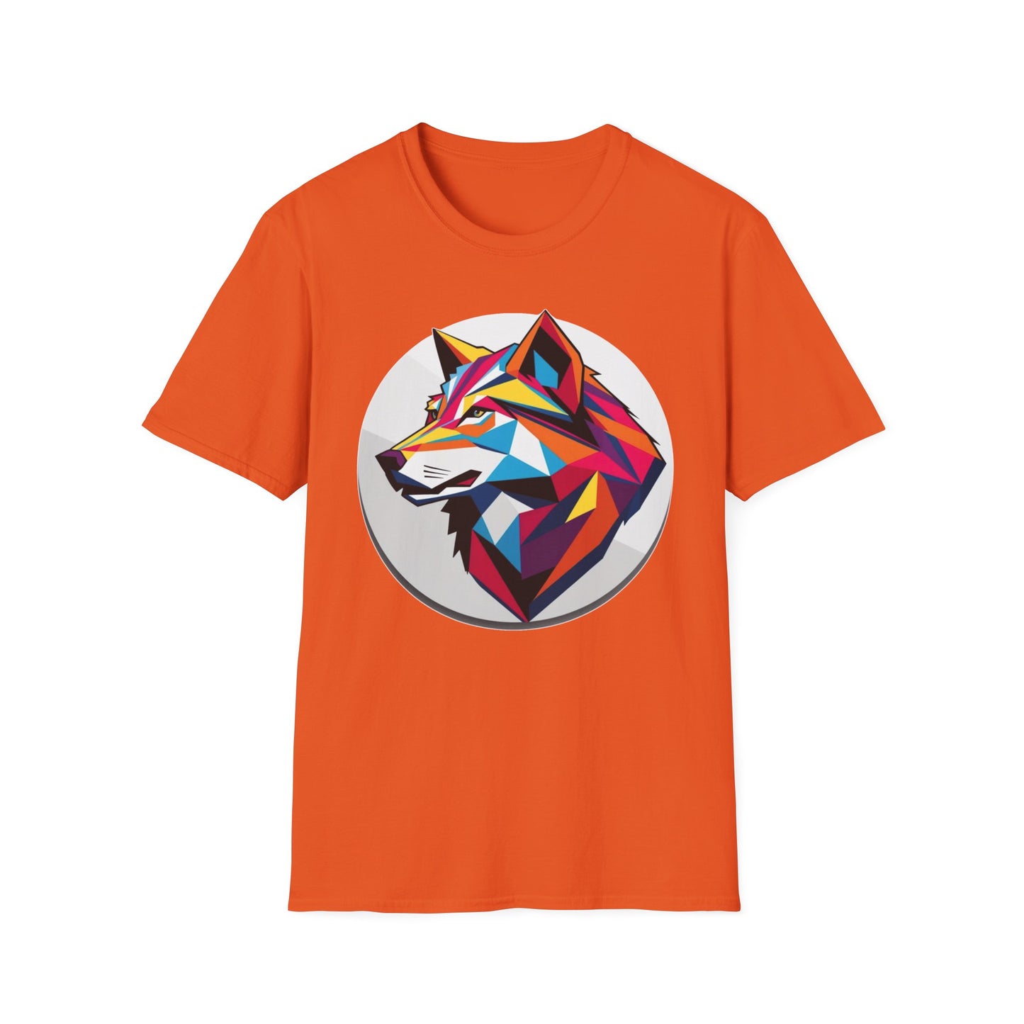 Geometric Wolf T-Shirt