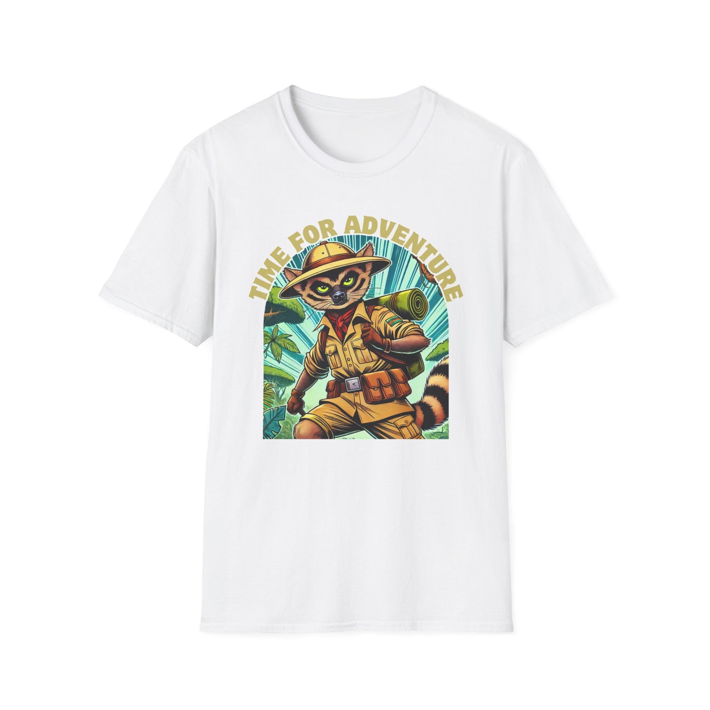 Time For Adventure Fossa T-Shirt