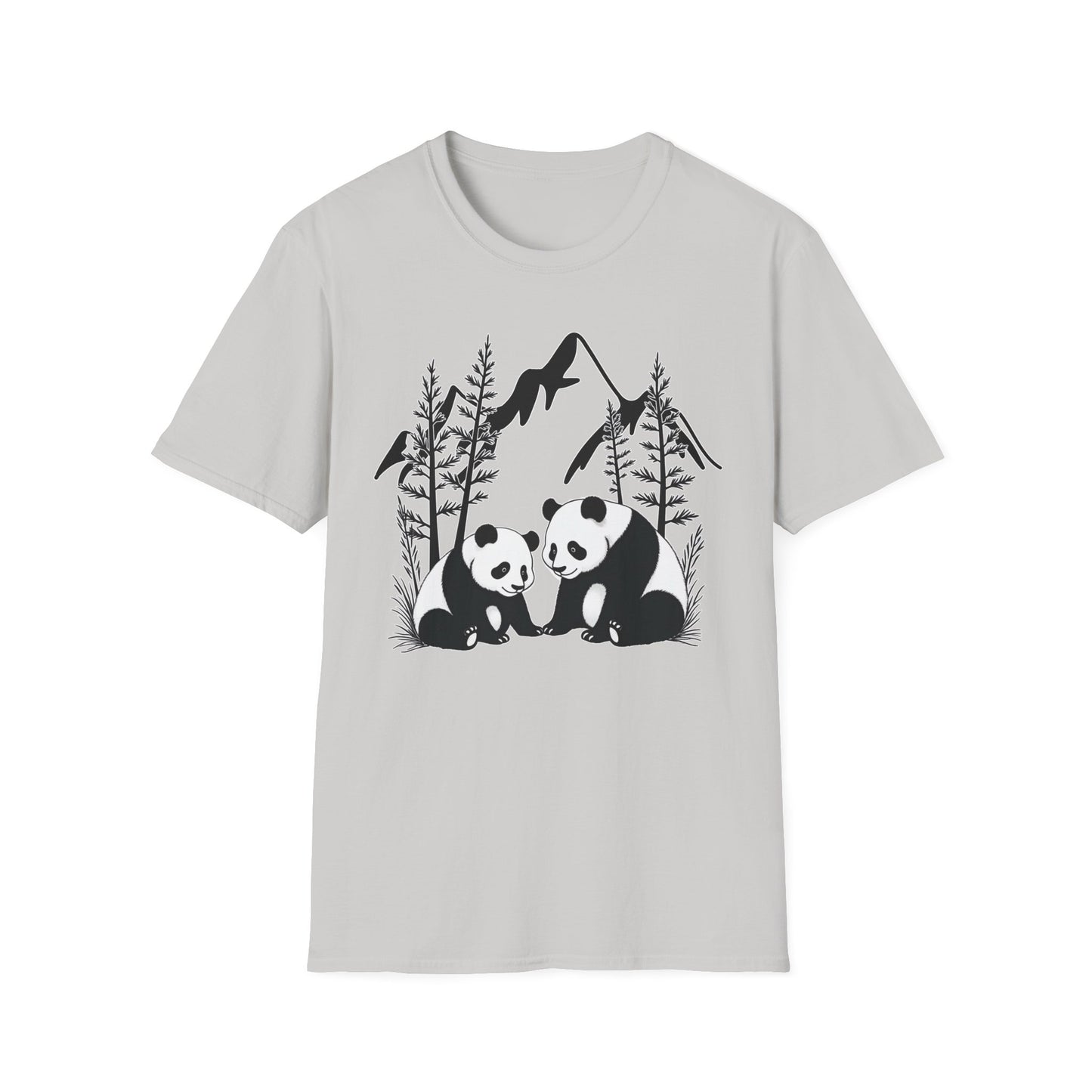 Two Pandas in Woods T-Shirt