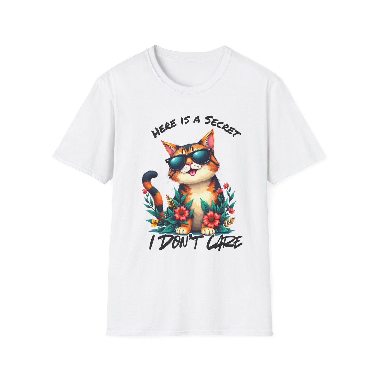 I Don’t Care Cat T-Shirt