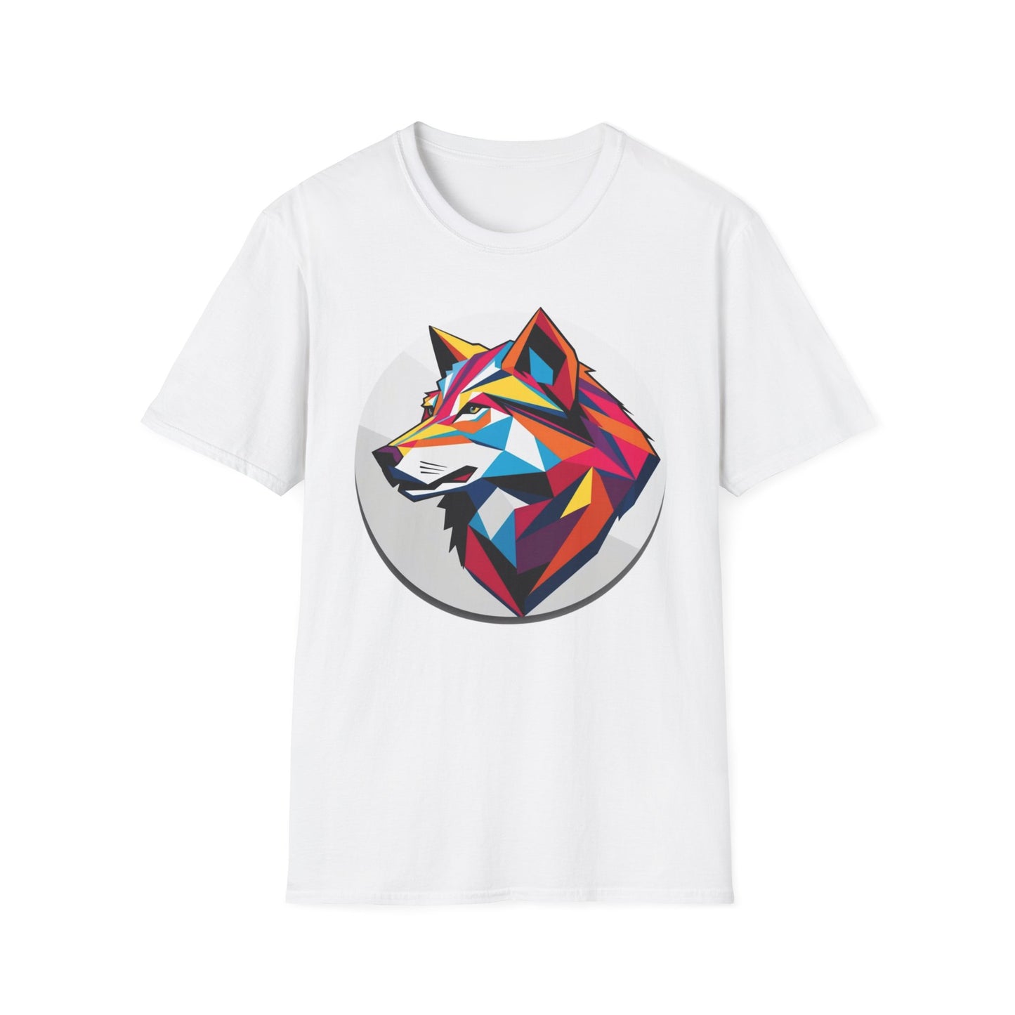 Geometric Wolf T-Shirt