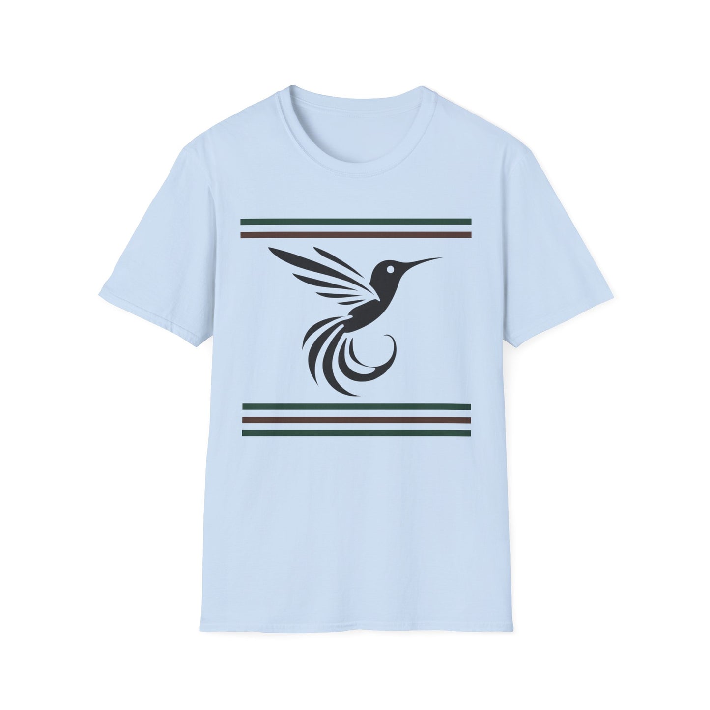 Minimalist Hummingbird in Flight T-Shirt