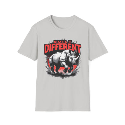 Built Different Rhino T-Shirt