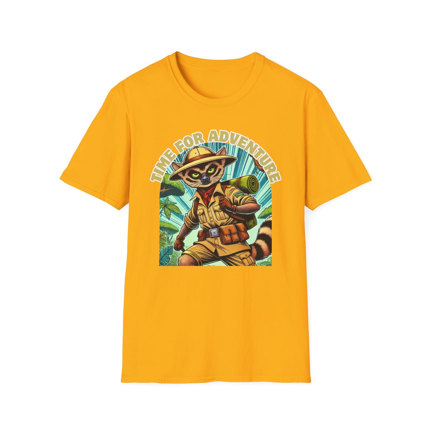 Time For Adventure Fossa T-Shirt