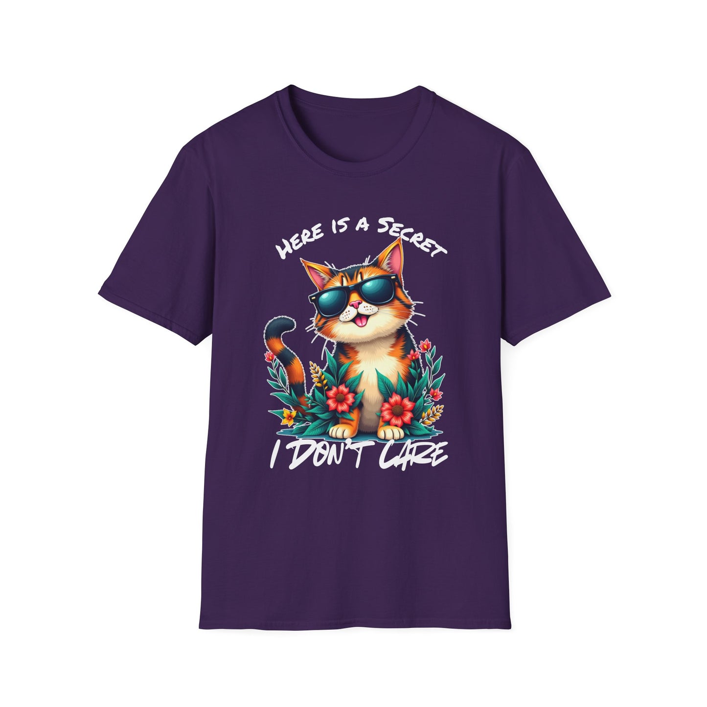 I Don’t Care Cat T-Shirt