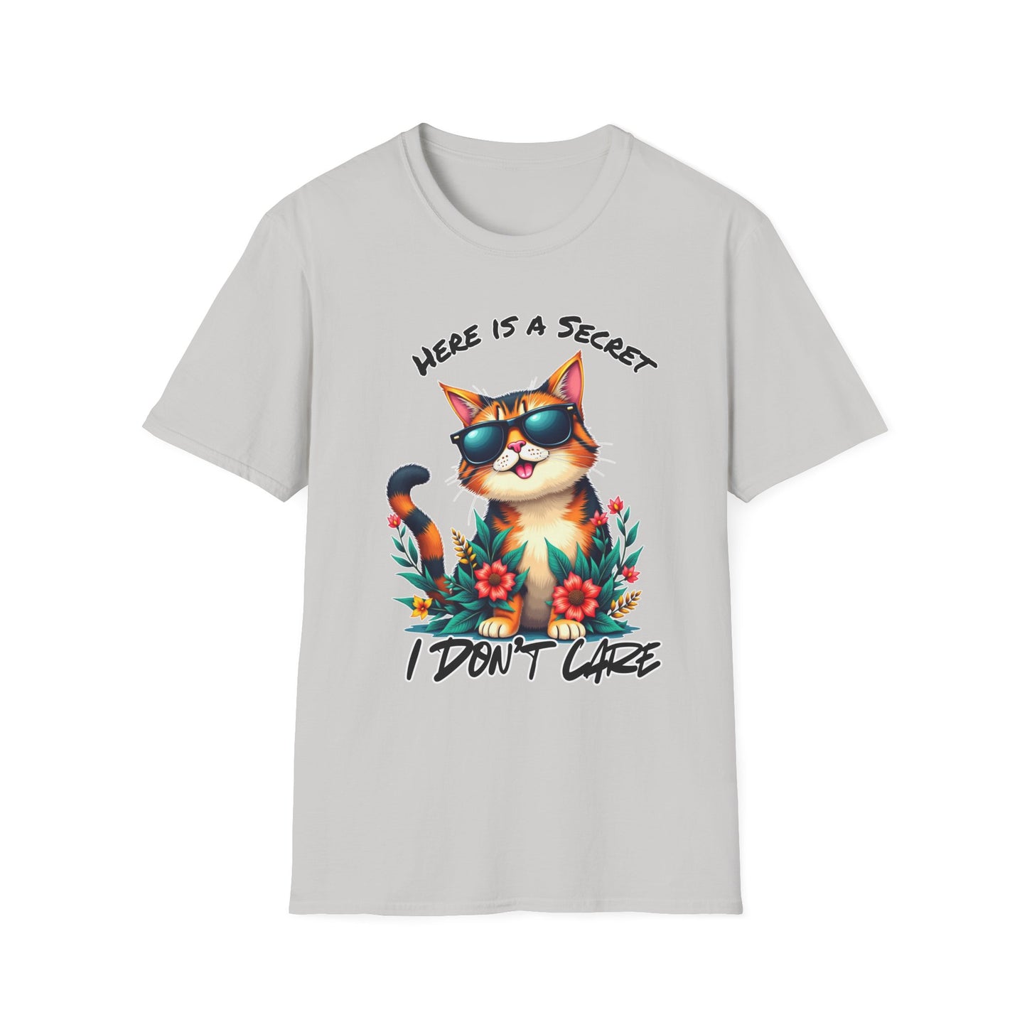 I Don’t Care Cat T-Shirt