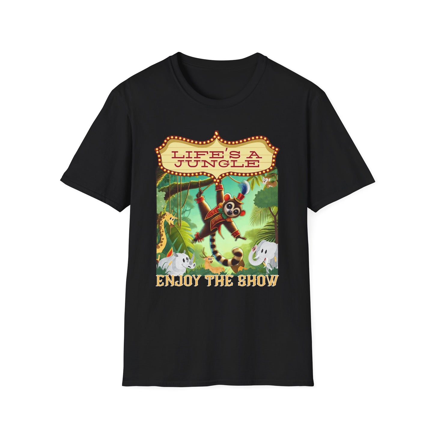 Life’s A Jungle Enjoy The Show Kinkajou T-Shirt