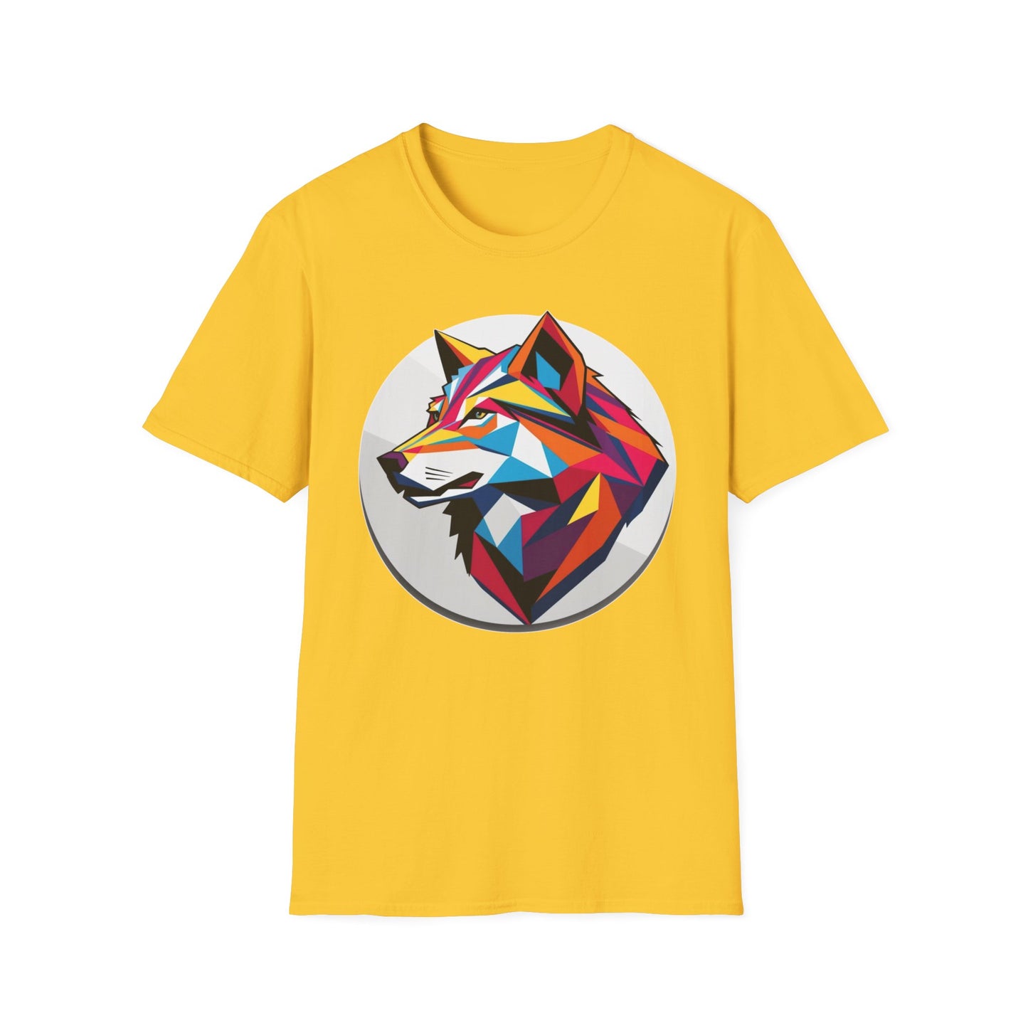 Geometric Wolf T-Shirt